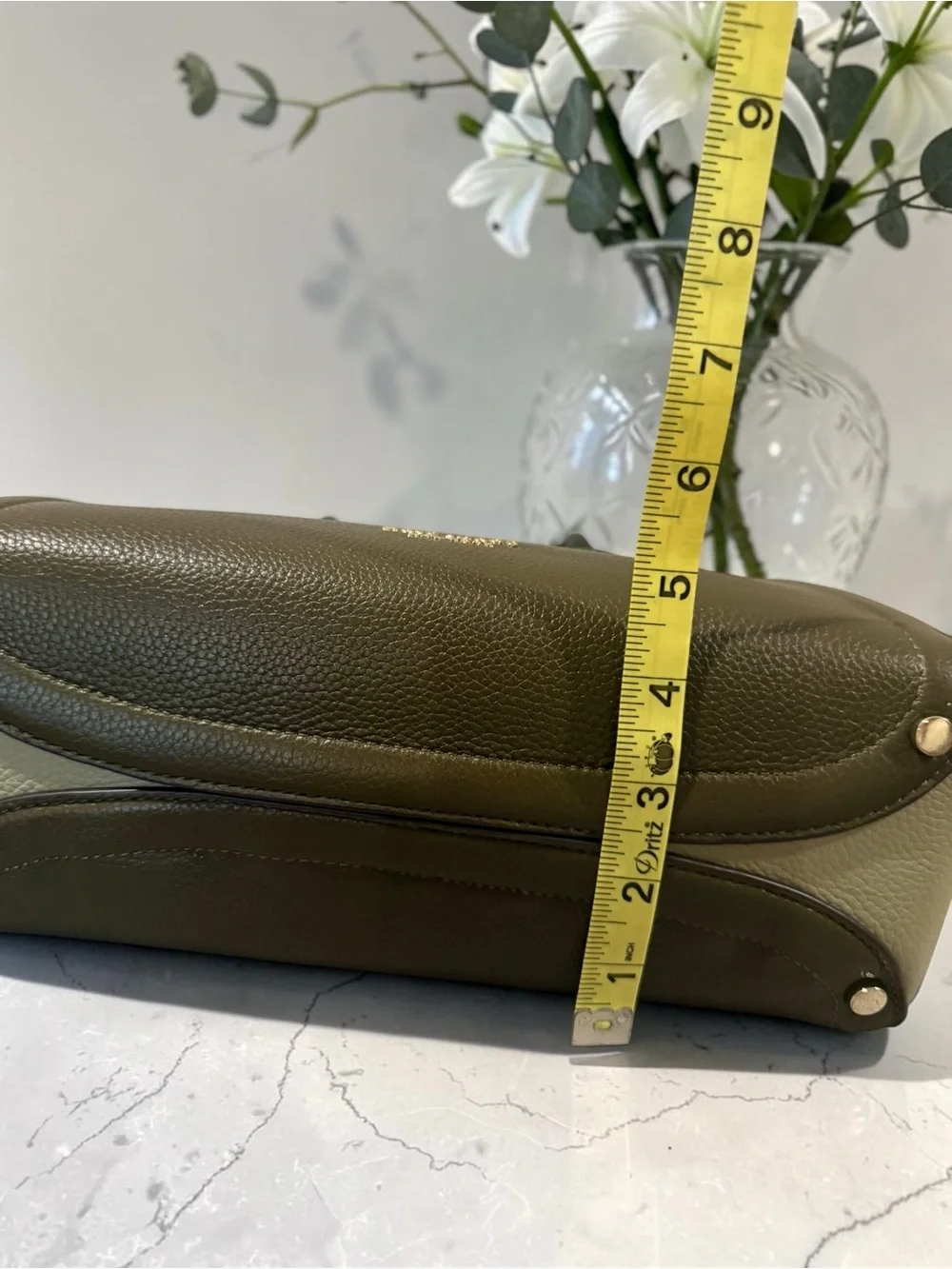 Kate Spade Pebbled Leather Knott ColorBlock Duck Green Satchel Xbody & Wristlet